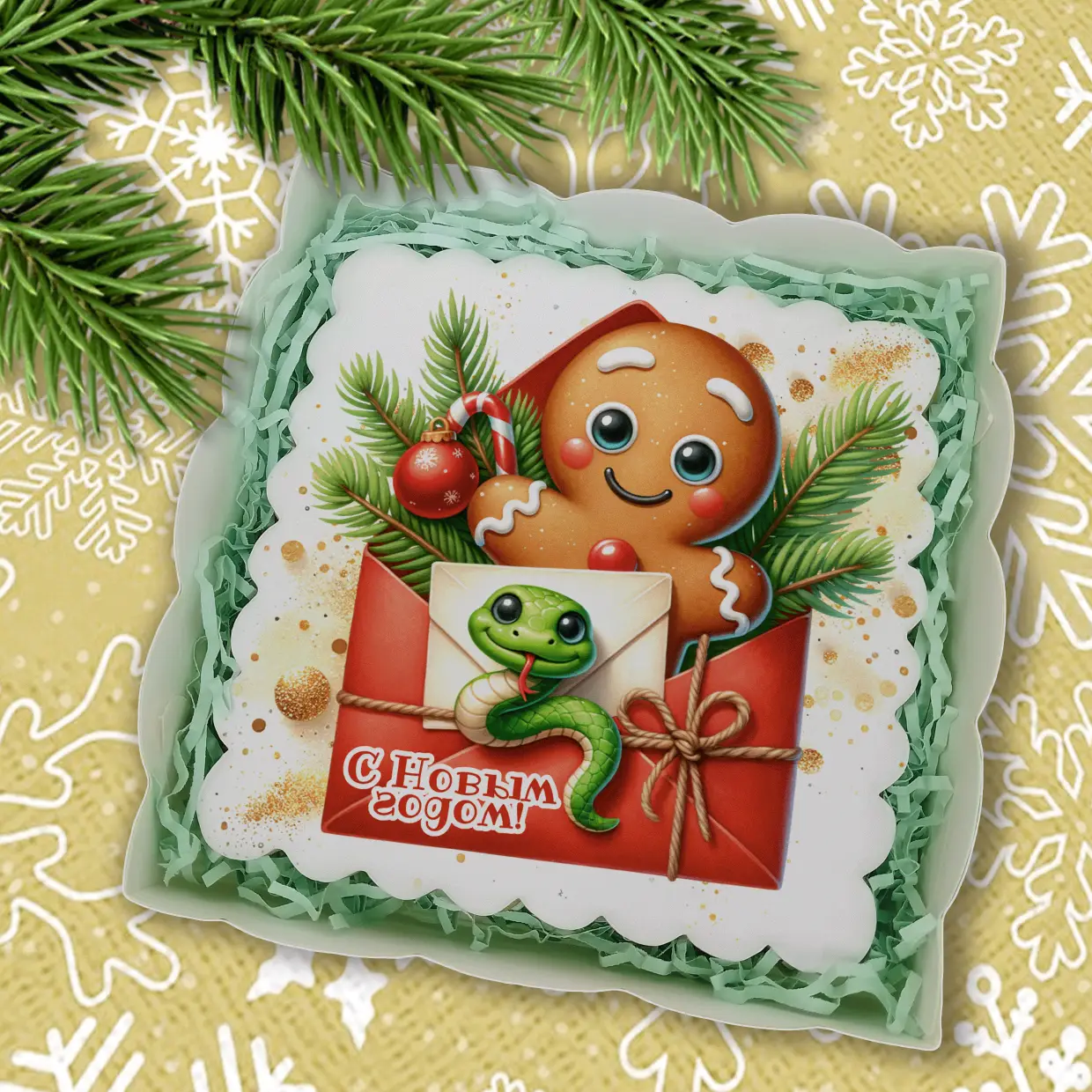 Новый Год 2025 (10-10 (Конверт))